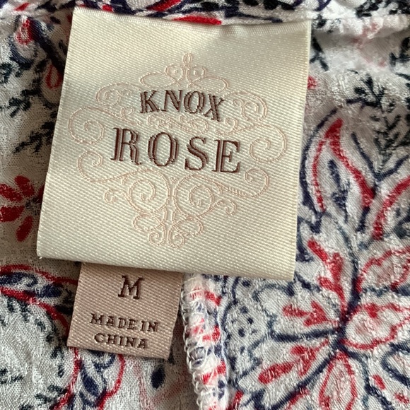 Knox Rose paisley tank top. Size medium - Picture 2 of 5